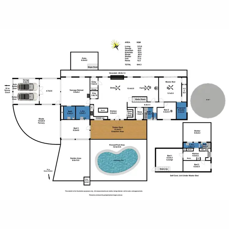 Floorplan of Homely rural property listing, 38 Trevilla Road, Humbug Scrub SA 5114