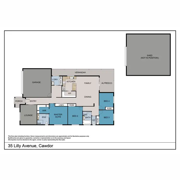 Floorplan of Homely house listing, 608/4 Lilly Avenue, Cawdor QLD 4352