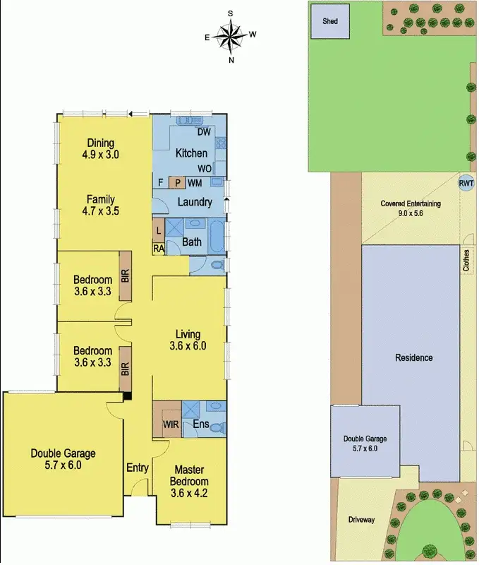 Floorplan of Homely house listing, 1c Sherwood Grove, Lara VIC 3212