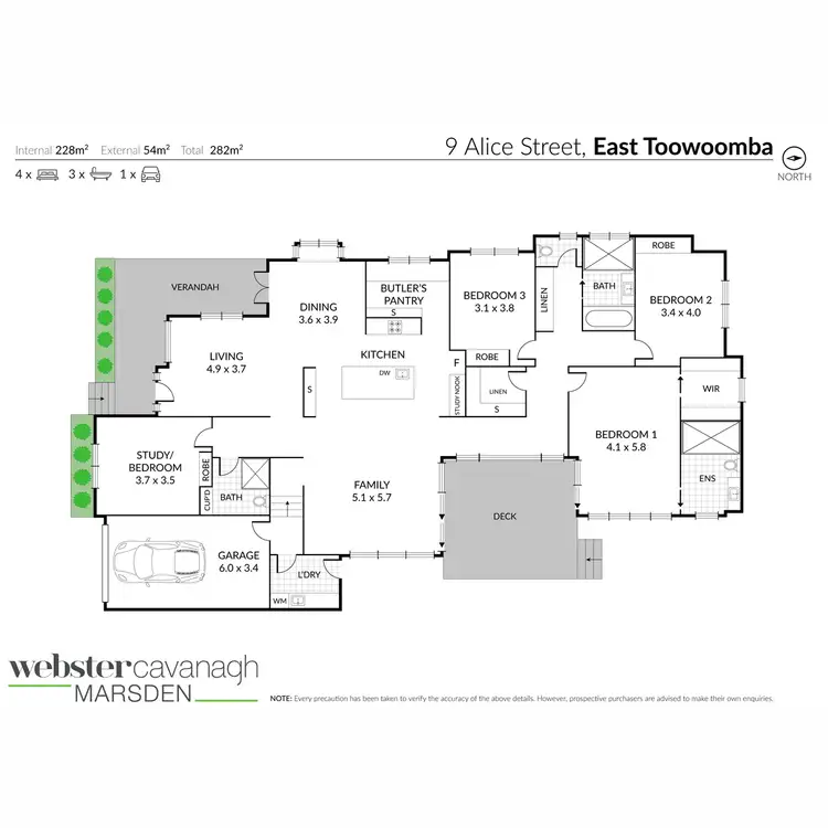 Floorplan of Homely house listing, 9 Alice Street, East Toowoomba QLD 4350