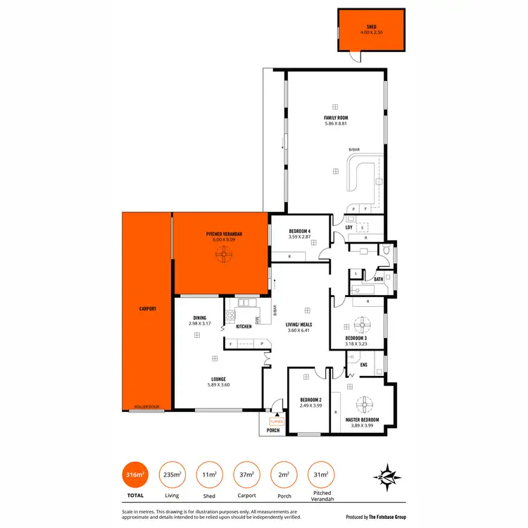 Floorplan of Homely house listing, 5 Tracy Court, Athelstone SA 5076
