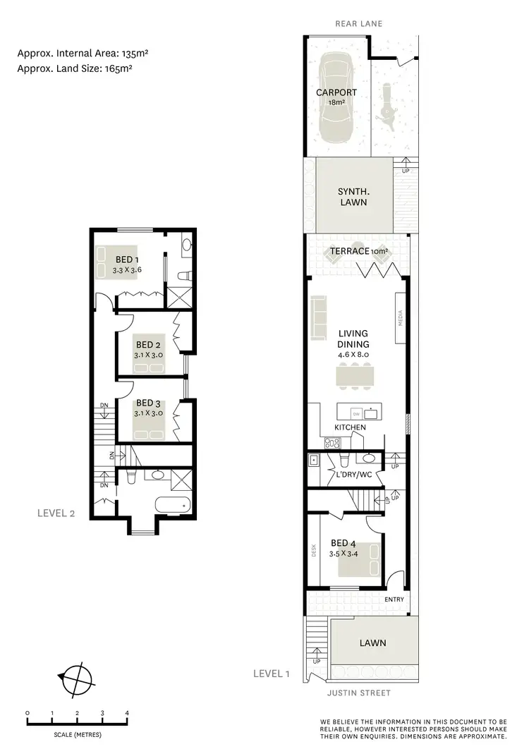 Floorplan of Homely house listing, 42 Justin Street, Lilyfield NSW 2040