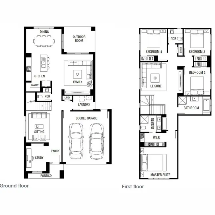 Floorplan of Homely house listing, 150 Woodline Drive, Spring Mountain QLD 4300