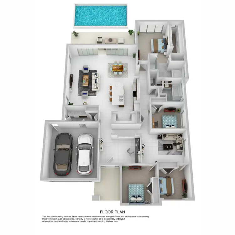 Floorplan of Homely house listing, 9 Deeside Court, Spring Mountain QLD 4300