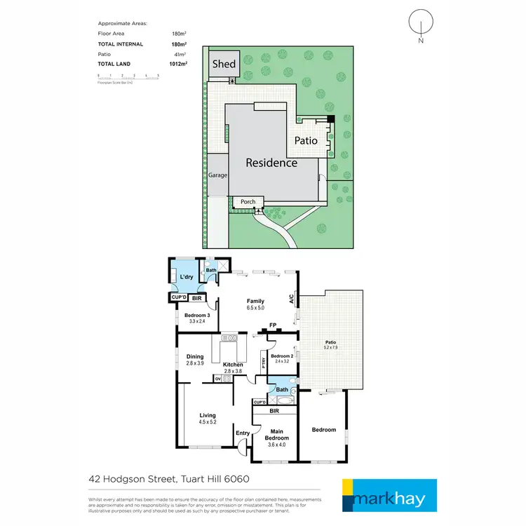 Floorplan of Homely house listing, 42 Hodgson Street, Tuart Hill WA 6060