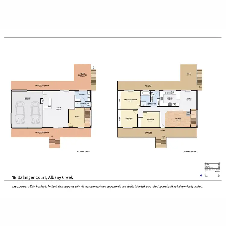 Floorplan of Homely house listing, 18 Ballinger Crescent, Albany Creek QLD 4035