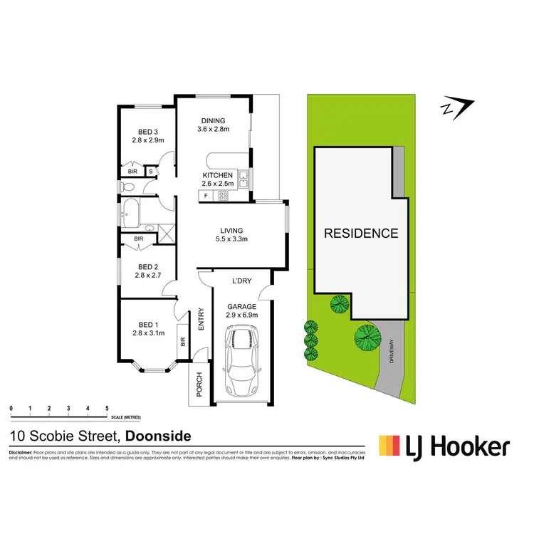 Floorplan of Homely house listing, 10 Scobie Street, Doonside NSW 2767