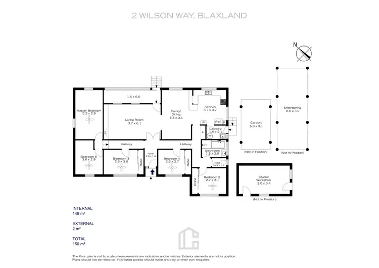Floorplan of Homely house listing, 2 Wilson Way, Blaxland NSW 2774