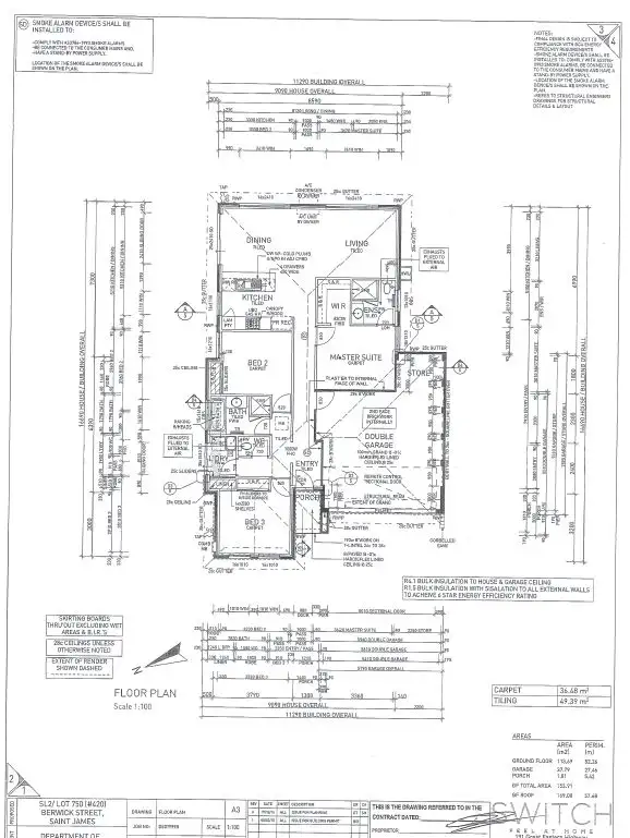 Floorplan of Homely house listing, 420B Berwick Street, St James WA 6102