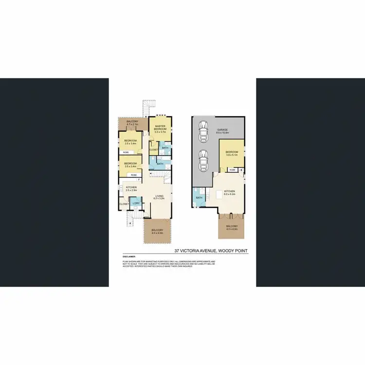 Floorplan of Homely house listing, 37 Victoria Avenue, Woody Point QLD 4019