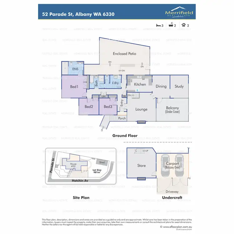Floorplan of Homely house listing, 52 Parade Street, Albany WA 6330