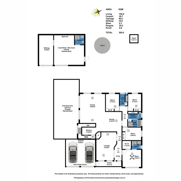Floorplan of Homely house listing, 18 Memorial Court, Kersbrook SA 5231