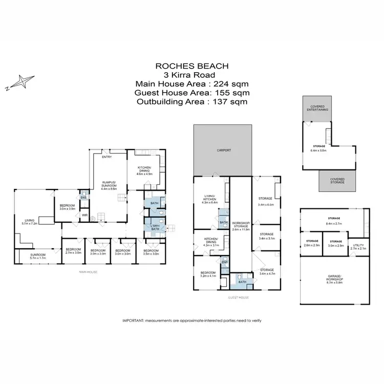 Floorplan of Homely house listing, 3 Kirra Road, Roches Beach TAS 7170