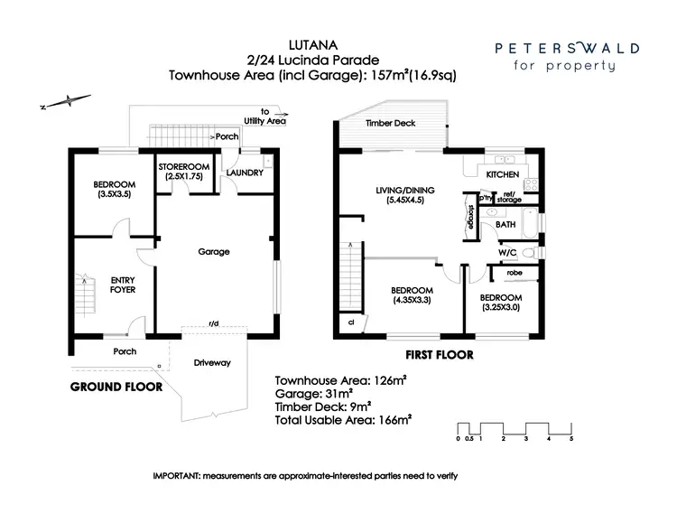 Floorplan of Homely villa listing, 2/24 Lucinda Parade, Lutana TAS 7009