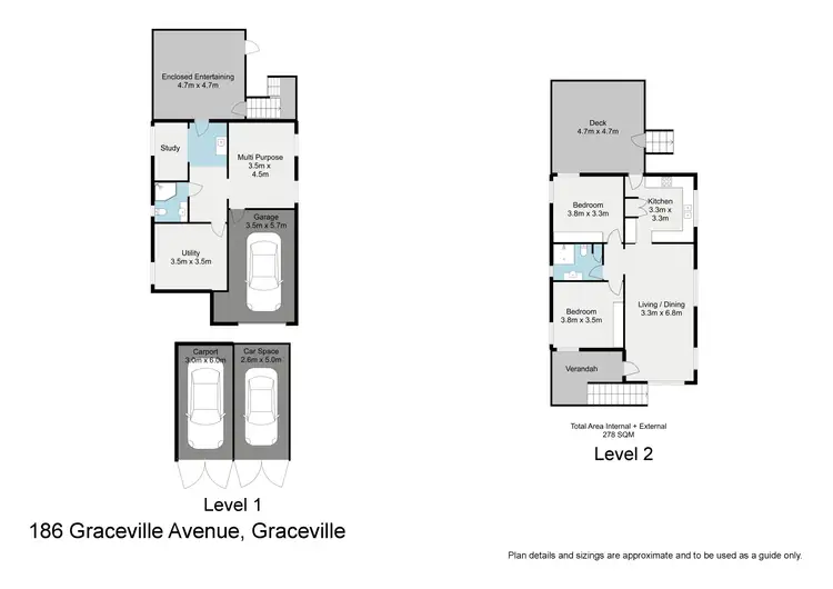 Floorplan of Homely house listing, 186 Graceville Avenue, Graceville QLD 4075