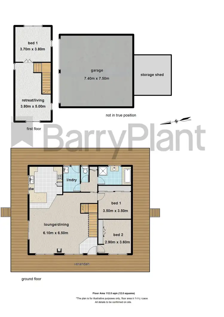 Floorplan of Homely house listing, 355 Beenak East, Gembrook VIC 3783