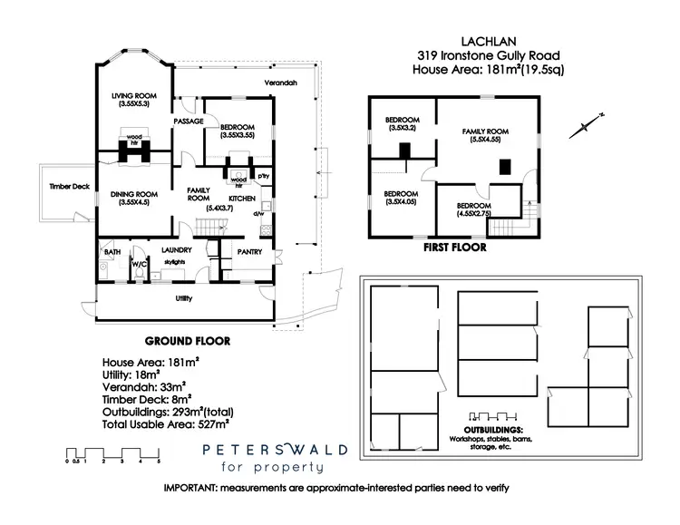 Floorplan of Homely house listing, 319 Ironstone Gully Road, Lachlan TAS 7140