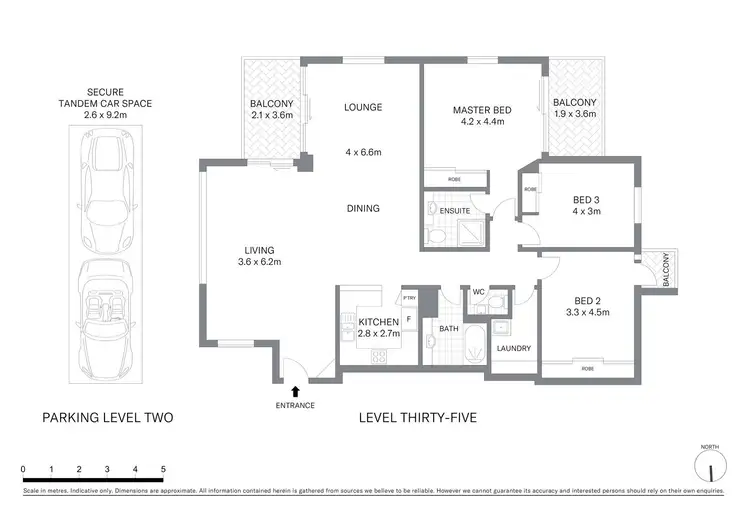 Floorplan of Homely apartment listing, 3502/197 Castlereagh Street, Sydney NSW 2000