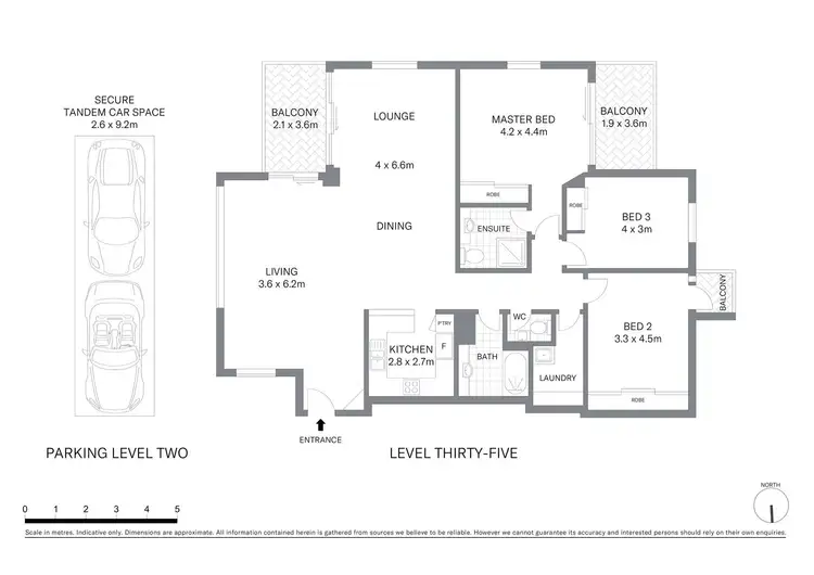 Floorplan of Homely apartment listing, 3502/197 Castlereagh Street, Sydney NSW 2000