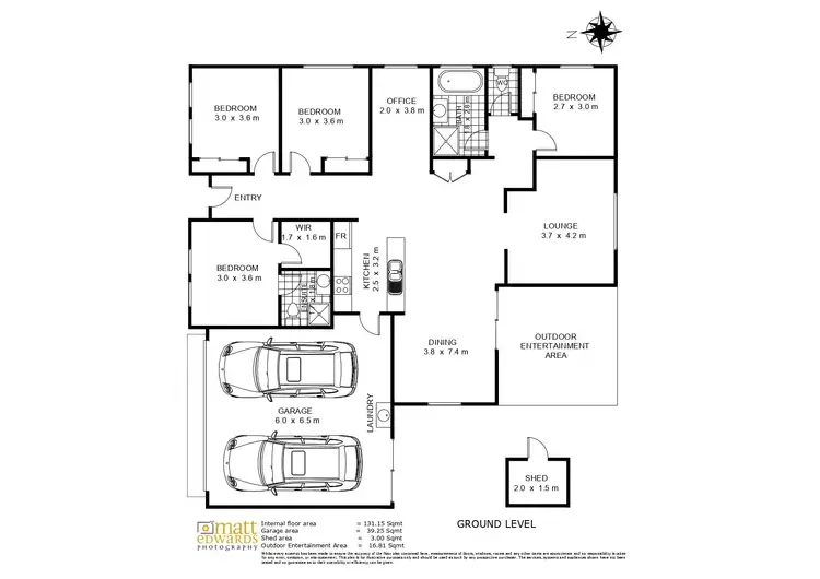 Floorplan of Homely house listing, 19 Cassidy Terrace, Mount Kynoch QLD 4350