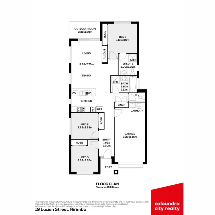 Floorplan of Homely house listing, 19 Lucien Street, Nirimba QLD 4551