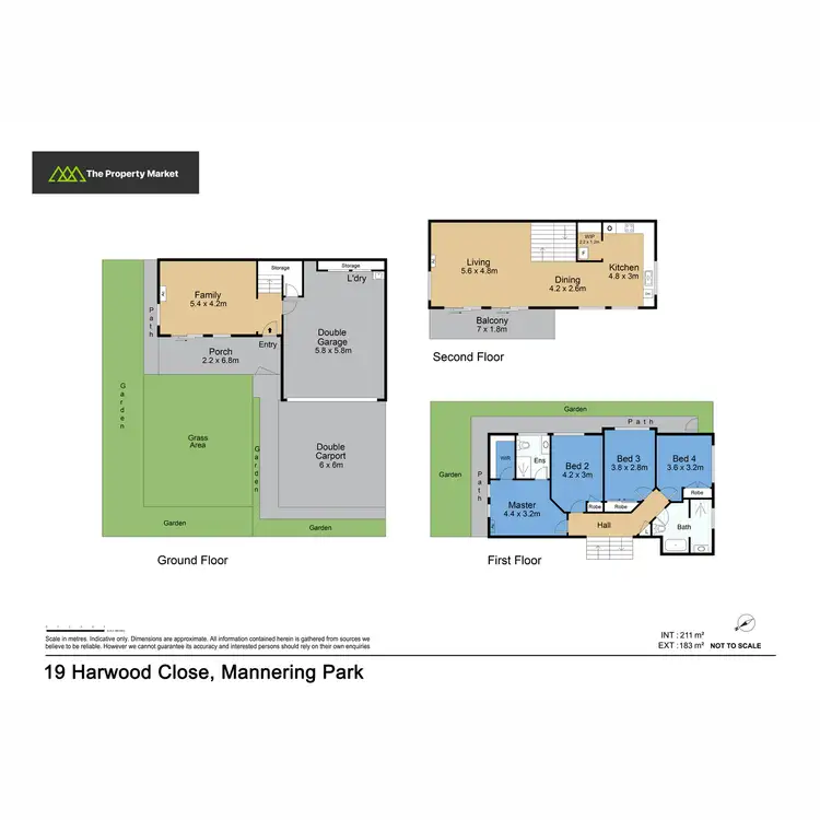 Floorplan of Homely house listing, 19 Harwood Close, Mannering Park NSW 2259