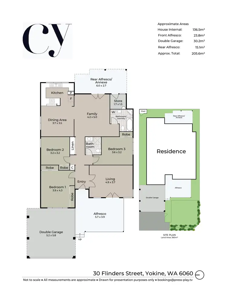 Floorplan of Homely house listing, 30 Flinders Street, Yokine WA 6060