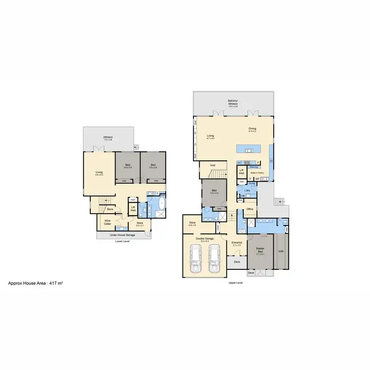 Floorplan of Homely house listing, 8 Hearn Street, Dromana VIC 3936