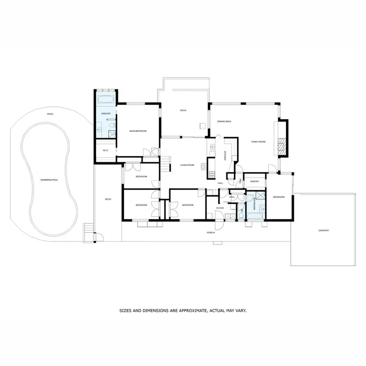 Floorplan of Homely rural property listing, 365 Mullagong Road, Upper Gundowring VIC 3691