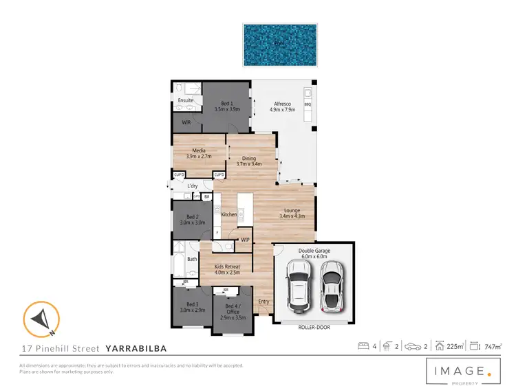 Floorplan of Homely house listing, 17 Pinehill Street, Yarrabilba QLD 4207