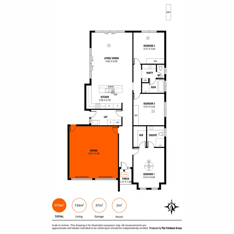 Floorplan of Homely house listing, 57 Walpole Road, Paralowie SA 5108