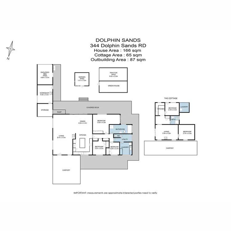Floorplan of Homely house listing, 344 Dolphin Sands Road, Dolphin Sands TAS 7190
