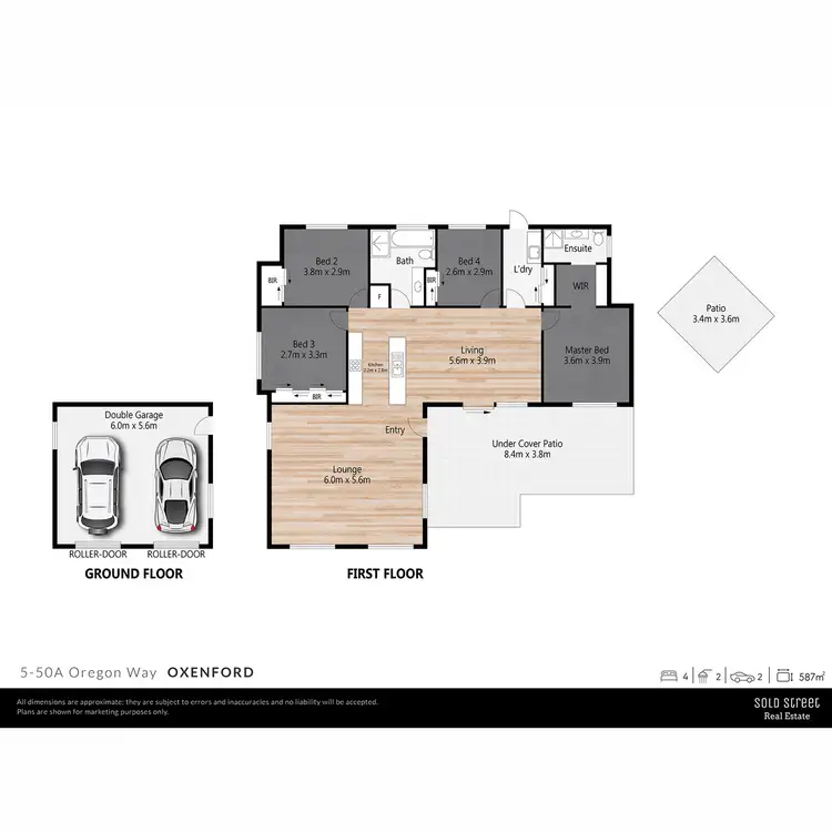 Floorplan of Homely house listing, 5/50A Oregon Way, Oxenford QLD 4210