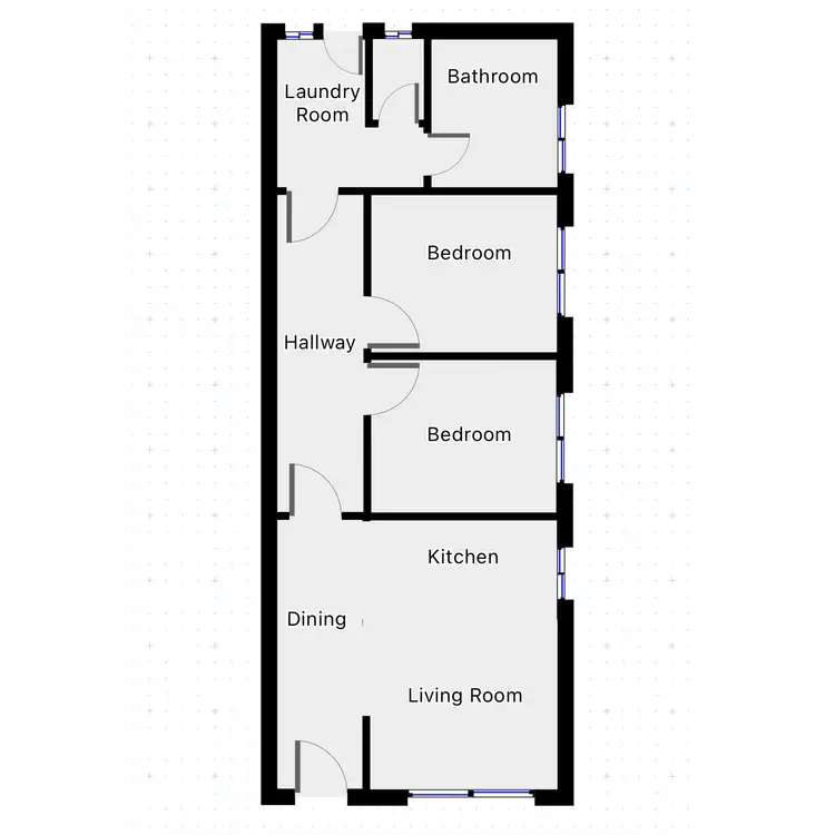 Floorplan of Homely unit listing, 1/3 Calder Court, Warrnambool VIC 3280