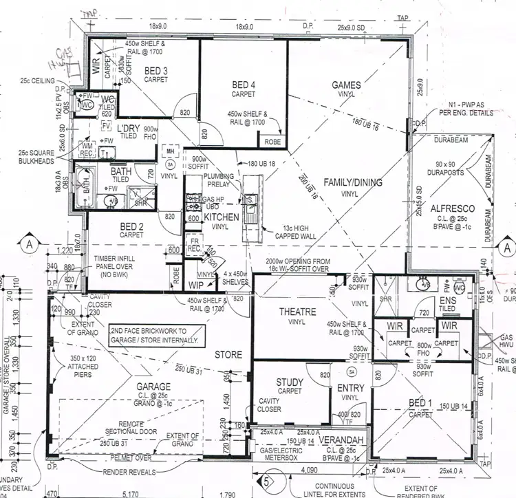 Floorplan of Homely house listing, 139A First Avenue, Eden Hill WA 6054