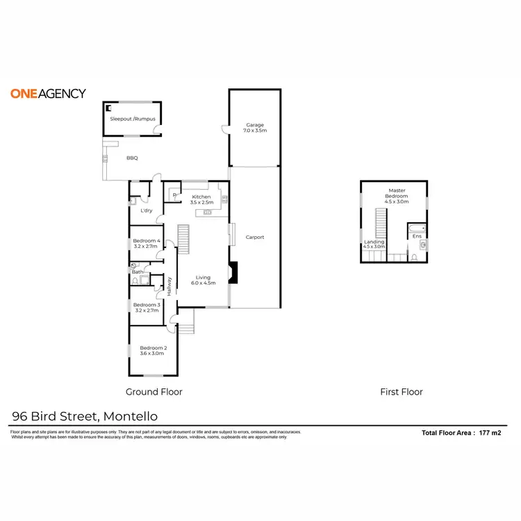 Floorplan of Homely house listing, 96 Bird Street, Montello TAS 7320