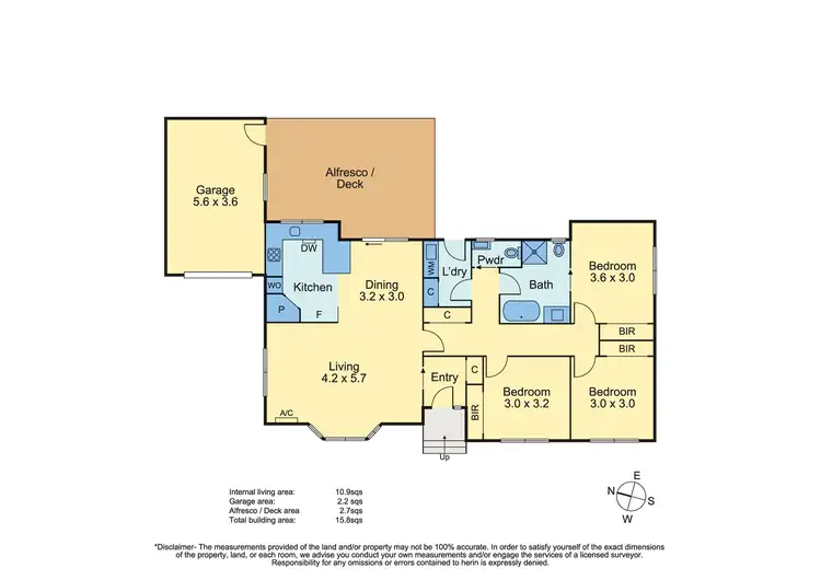 Floorplan of Homely house listing, 54 Herbert Street, Mornington VIC 3931