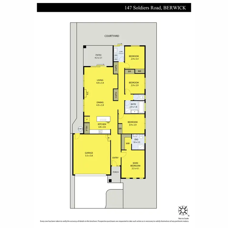 Floorplan of Homely house listing, 147 Soldiers Road, Berwick VIC 3806