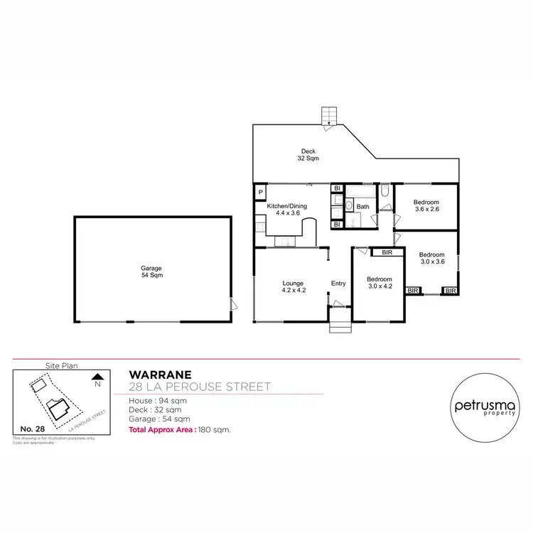 Floorplan of Homely house listing, 8/278 La Perouse Street, Warrane TAS 7018