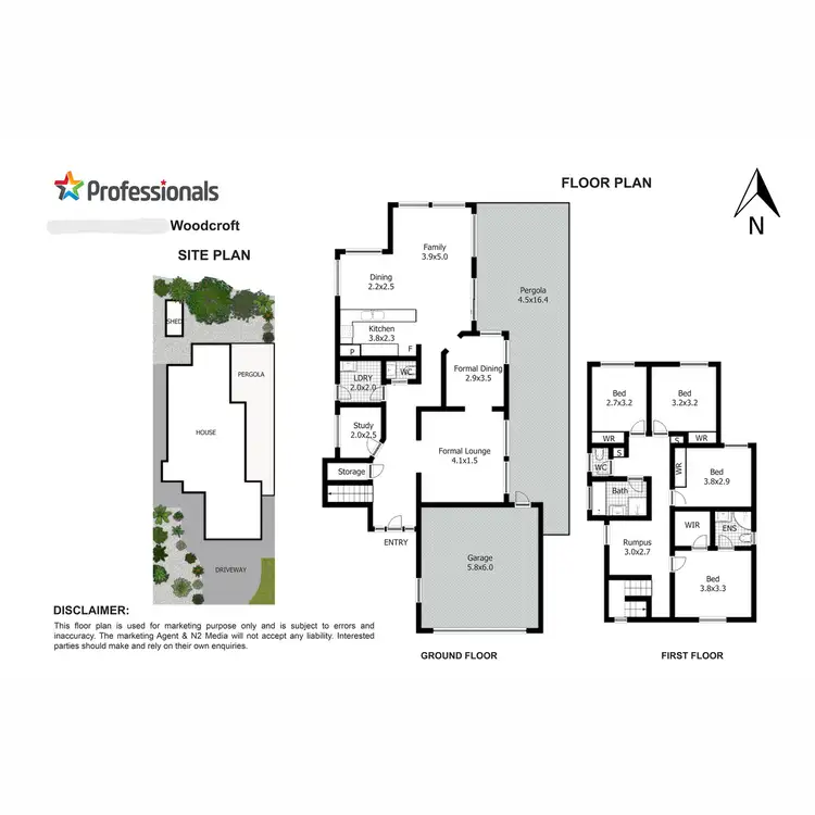Floorplan of Homely house listing, Address available on request