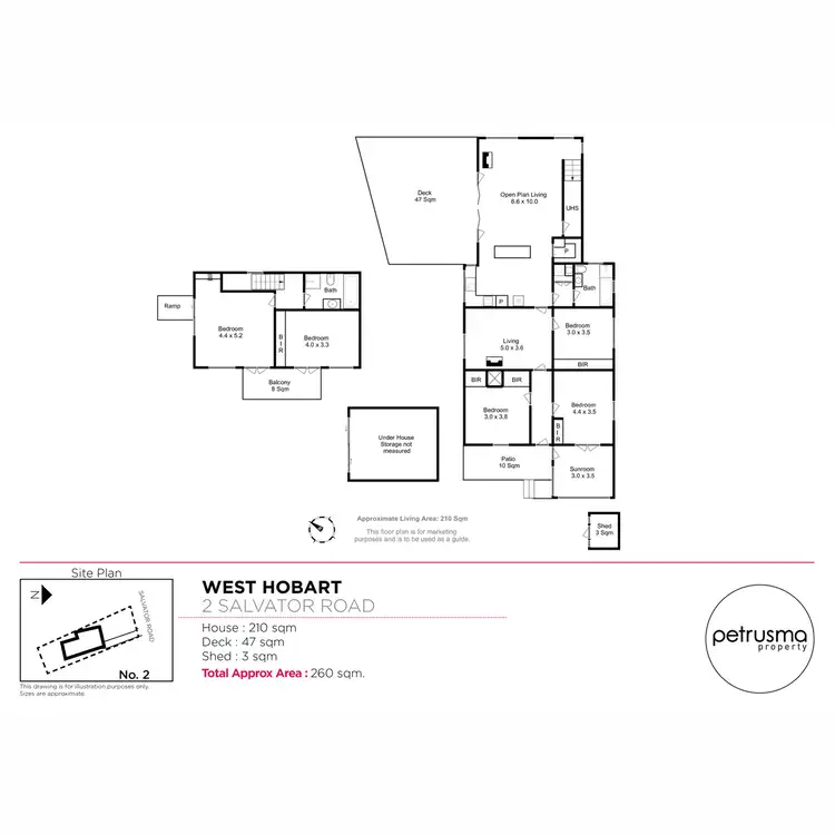 Floorplan of Homely house listing, 27/78 Salvator Road, West Hobart TAS 7000
