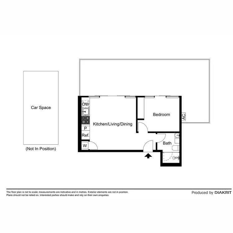 Floorplan of Homely apartment listing, 405/58 St Georges Road, Northcote VIC 3070