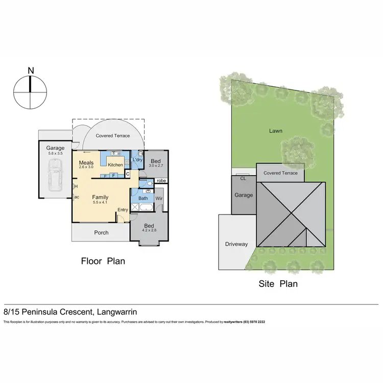 Floorplan of Homely unit listing, 8/15 Peninsula Crescent, Langwarrin VIC 3910