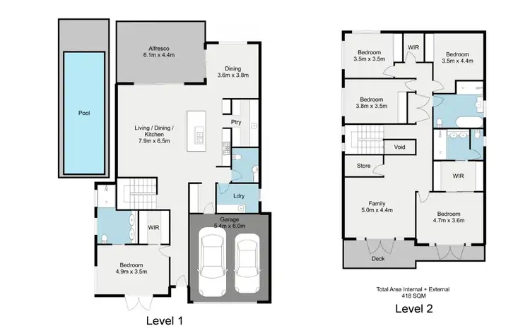 Floorplan of Homely house listing, 12 Corfield Street, Carina QLD 4152