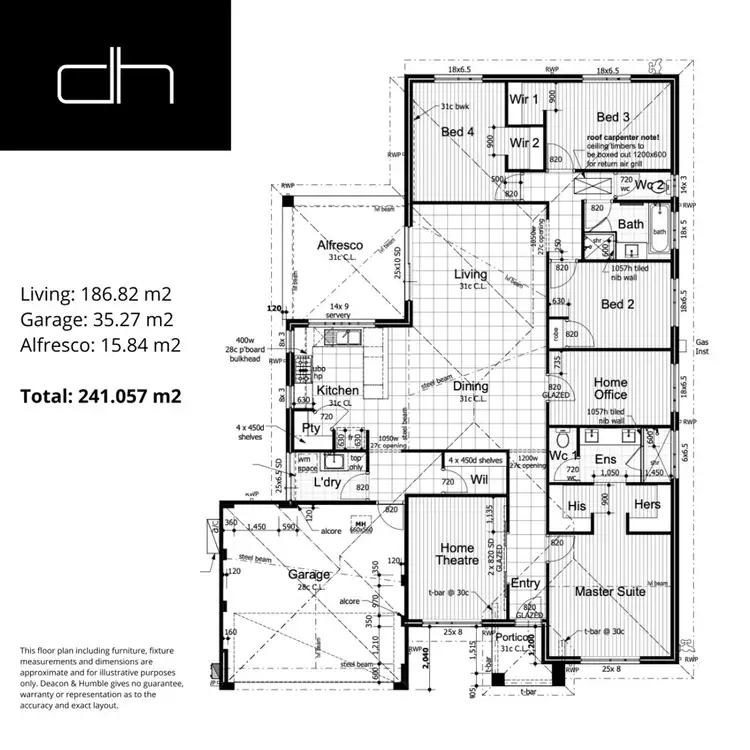 Floorplan of Homely house listing, 10 Emblem Loop, Alexander Heights WA 6064