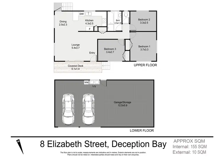 Floorplan of Homely house listing, 8 Elizabeth Street, Deception Bay QLD 4508