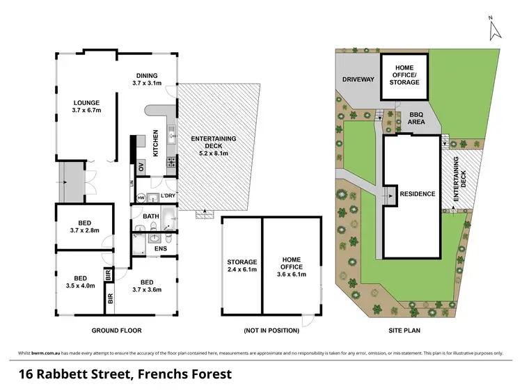 Floorplan of Homely house listing, 16 Rabbett Street, Frenchs Forest NSW 2086