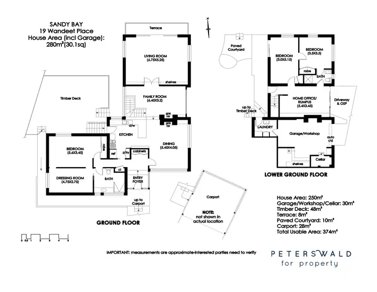 Floorplan of Homely house listing, 19 Wandeet Place, Sandy Bay TAS 7005