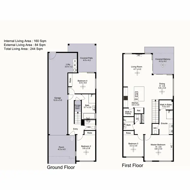 Floorplan of Homely house listing, 50 Serene Crescent, Springfield Lakes QLD 4300