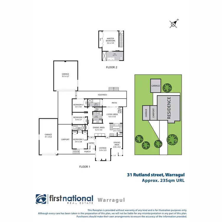 Floorplan of Homely house listing, 31 Rutland Street, Warragul VIC 3820